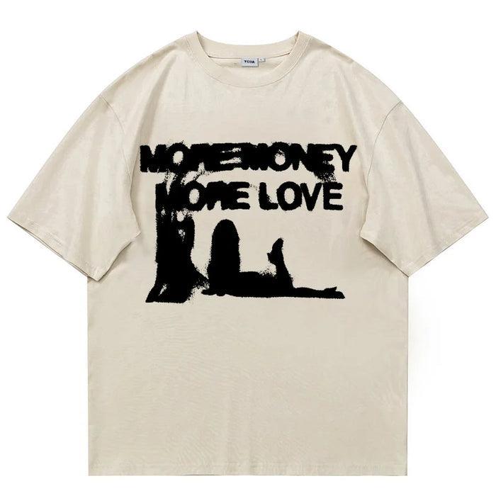 More Money More Love Konseptli Oversize T-Shirt