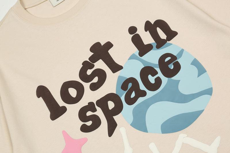 Lost In Space Baskılı T-Shirt