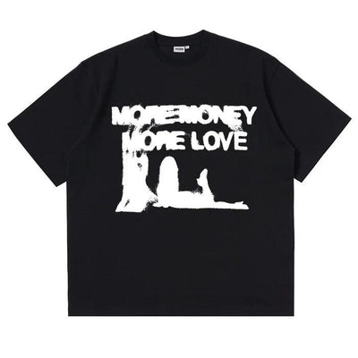 More Money More Love Konseptli Oversize T-Shirt