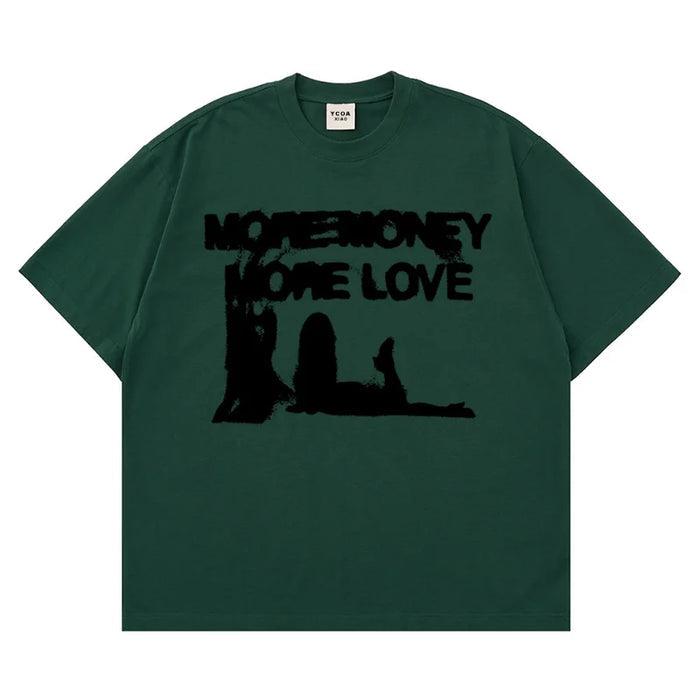 More Money More Love Konseptli Oversize T-Shirt