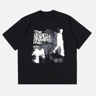 The Dream Baskılı Oversize T-Shirt