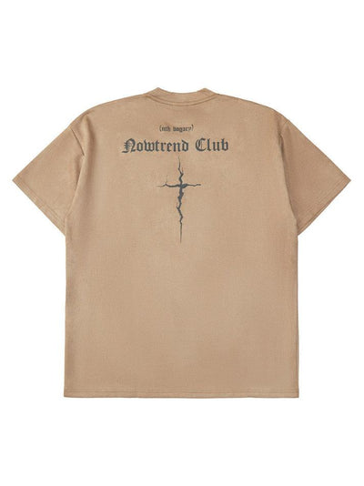 Nowtrend Club Tasarım Oversize T-Shirt