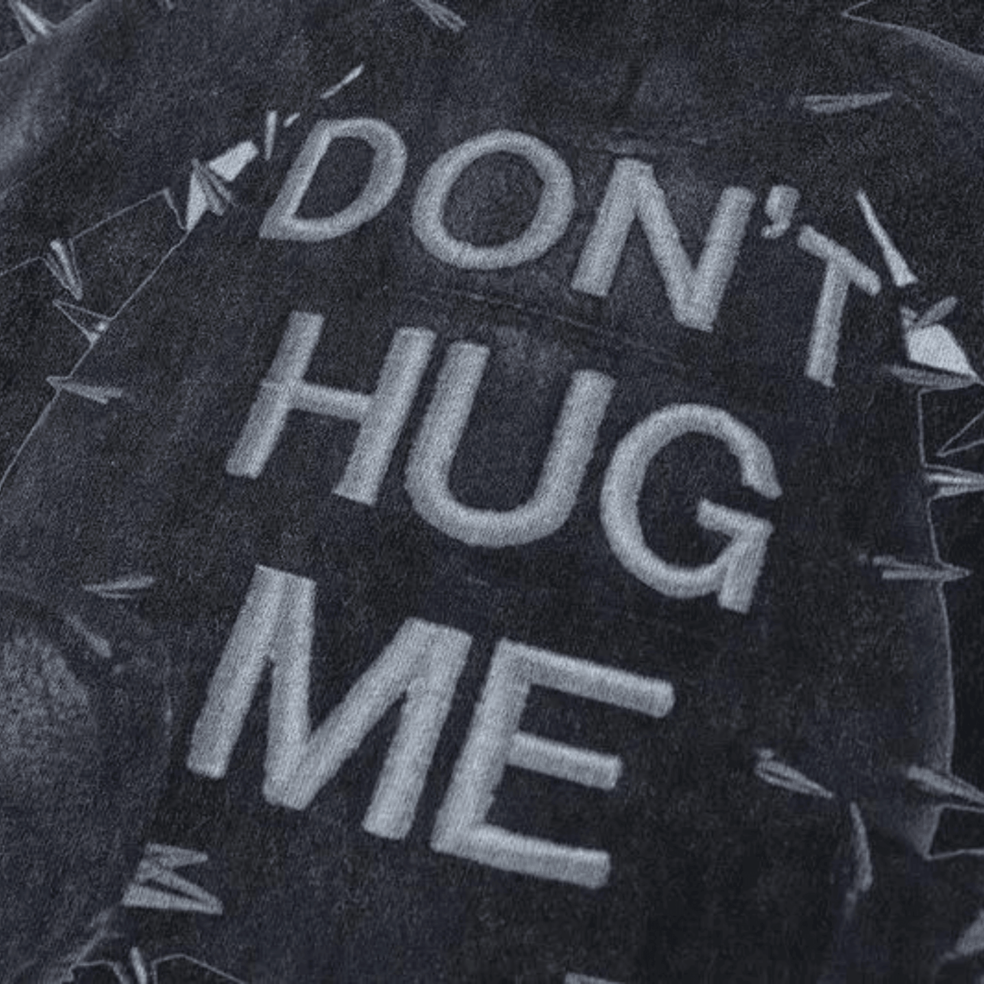 Don't Hug Me Konseptli Oversize T-Shirt